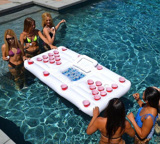 water-party-fun-air-mattress-ice-bucket-cooler-cup-holder-inflatable-beer-pong-table-pool-float