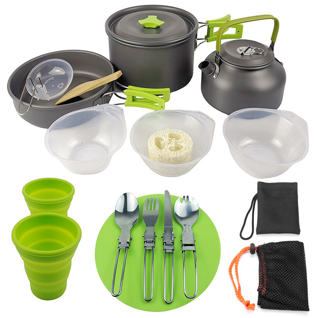 outdoor-camping-hiking-cookware-tableware-cookware-lightweight-folding-picnic-cooking-hiking-picnic-bbq-tableware-equipment