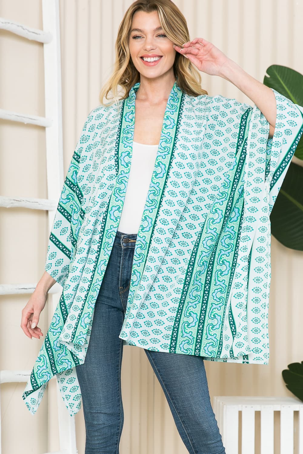 justin-taylor-printed-open-front-slit-cardigan-in-green