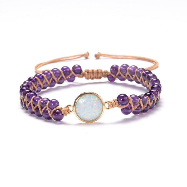 stone-wrap-bracelets-femme-amethysts-opal-string-braided-yoga-friendship-bracelet-bangle-bohemian-jewellery