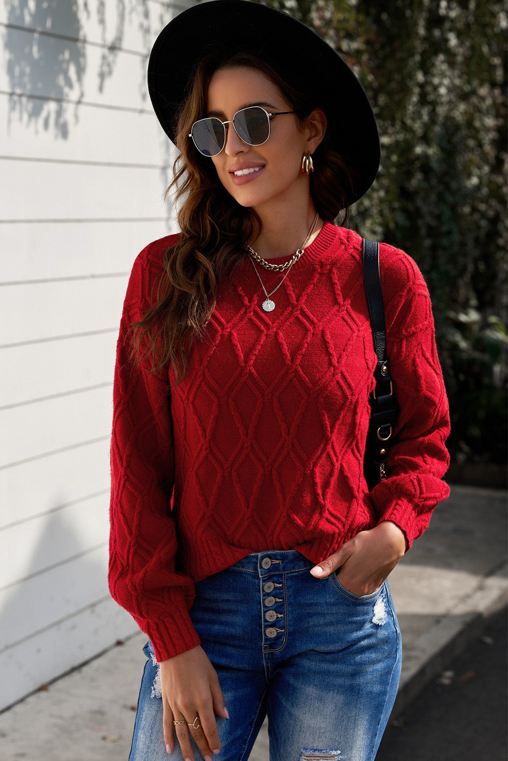 cable-knit-dropped-shoulder-sweater