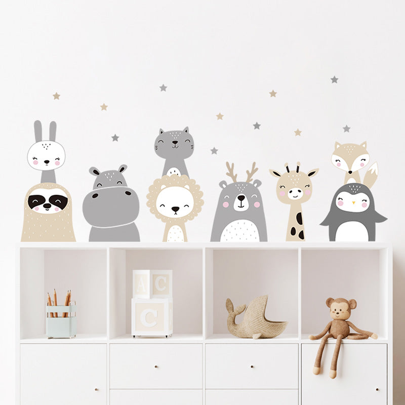 Nine Friends Wall Sticker For Baby & Kids Room Australia