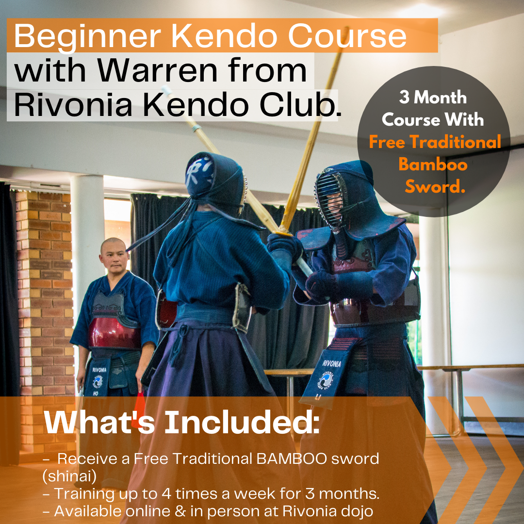 Kendo with Warren from Rivonia Kendo Club – G18 Sports