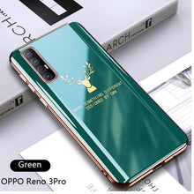 Load image into Gallery viewer, 2021 Luxury Deer Pattern Camera All-inclusive Electroplating Process Case For OPPO Reno 4 3 Pro R17 Pro Find X pphonecover
