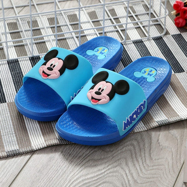 disney slippers non-slip wear slippers men's Mickey couple slippers ...