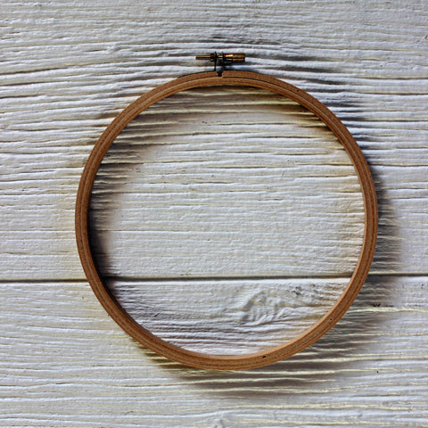 Oval Wooden Quilting Hoop - 1 x 20” x 12 – Hoop and Frame