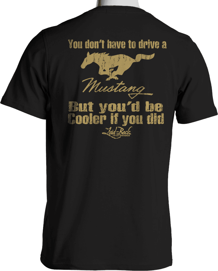 huwelijk Arbeid Stadium Cooler Mustang T-Shirt | Original Ford Mustang Logo Shirt by Laid-Back –  Laid-Back USA