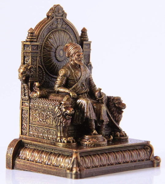 Chhatrapati Shivaji 5 inch Statue for Home Decor