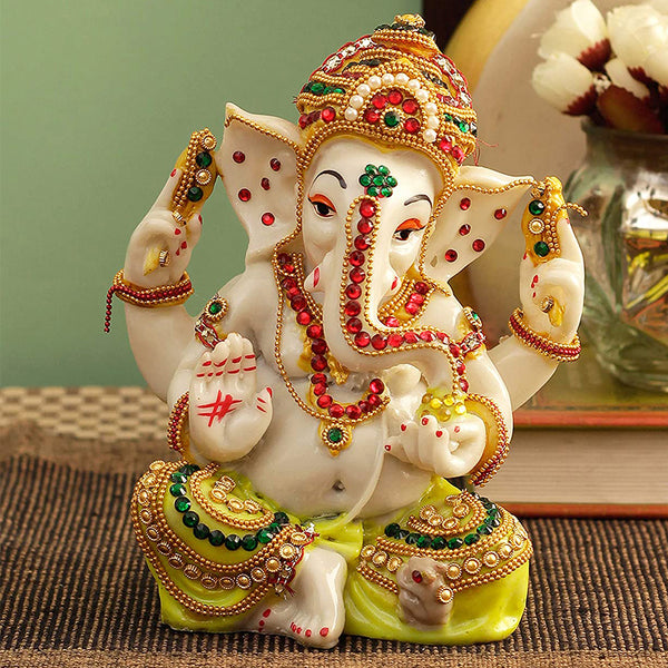 Ganesha Idol Sculpture Statue Figurine Ganesh Murti