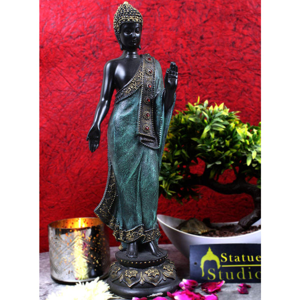 Meditating Standing Buddha Idol