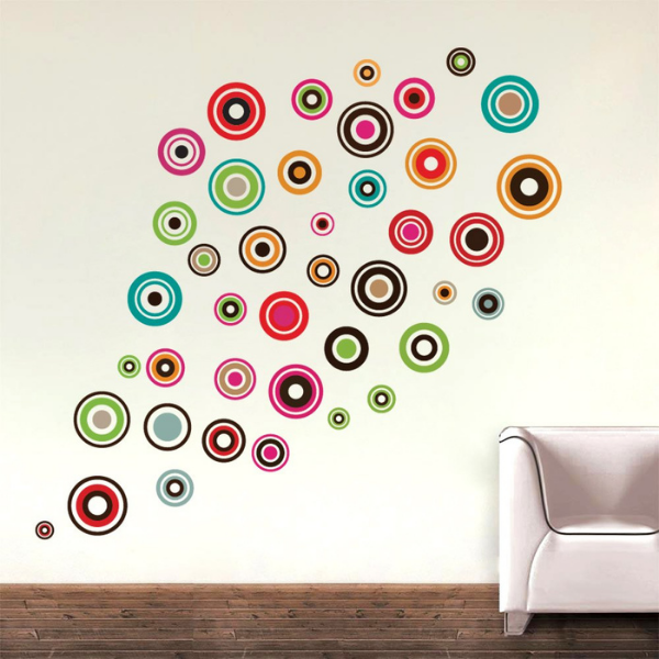 Decals Design 'Polka Motifs' Wall Sticker 