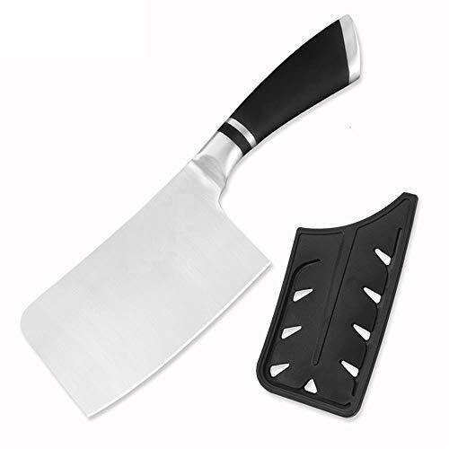 1pc 7in/18cm Kitchen Bone Chopper Stainless Steel with Wooden Handle, Heavy  Duty Meat Cleaver Knife for Chicken Vegetable