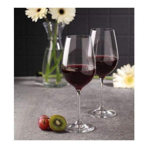 TAGROCK Balloon Red White Wine Glass, 650Ml - Set of 2