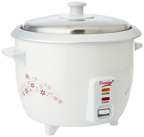 Prestige PRWO 1.8-2 700-Watts Delight Electric Rice Cooker with 2