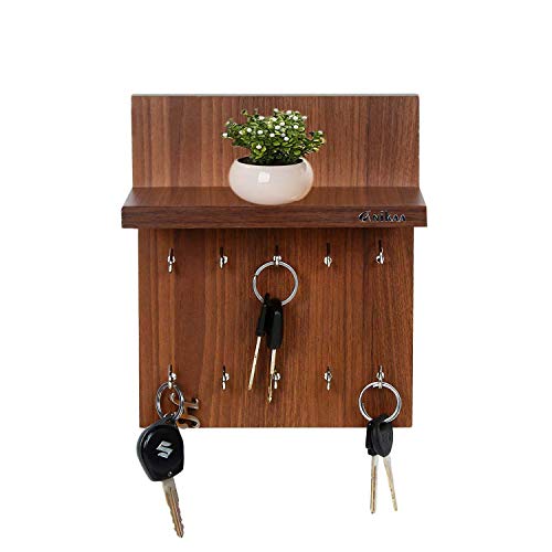 Wooden key ring on sale holder