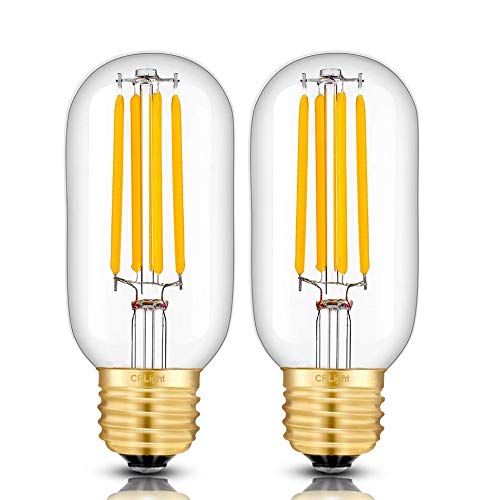 CITRA 40W G80 E26/E27 Filament Light Bulb, Pack of 2 (Warm White LED