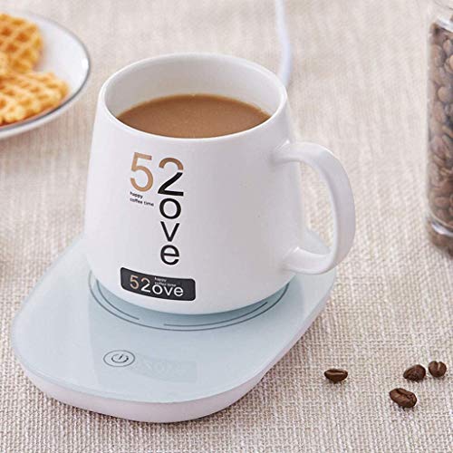 COSORI Premium 24Watt Stainless Steel Coffee Mug Warmer, Best Gift Idea,  Office/Home Use Electric Cup Beverage Plate Accessories with LED Backlit  Display for Tea Water,Cocoa,Milk 