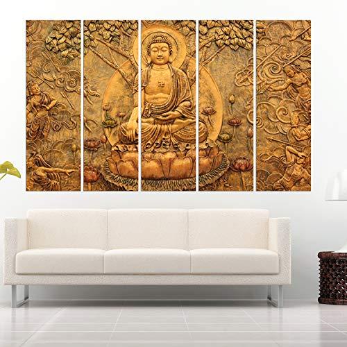 Kyara Arts Split Wall Painting in Multiple Frames, Wooden Framed Art  Panels