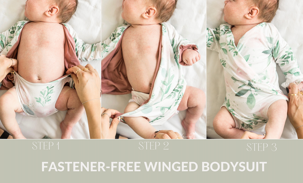 WINGED BODYSUIT 3 SIMPLE STEPS