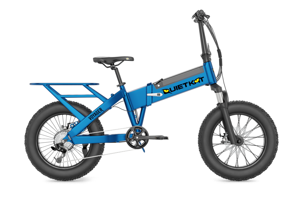 heilige Wijzigingen van Lelie QuietKat Voyager Off-Road Fat Tire Folding Electric Bike – E-Wheel Warehouse