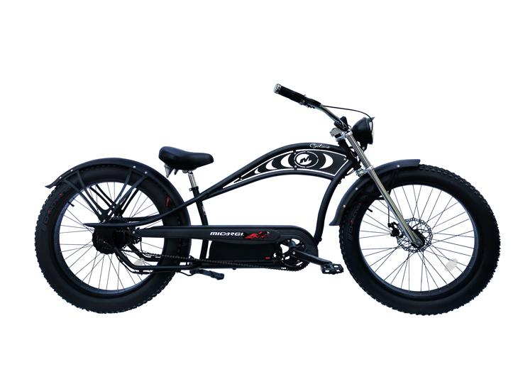 chopper bike black