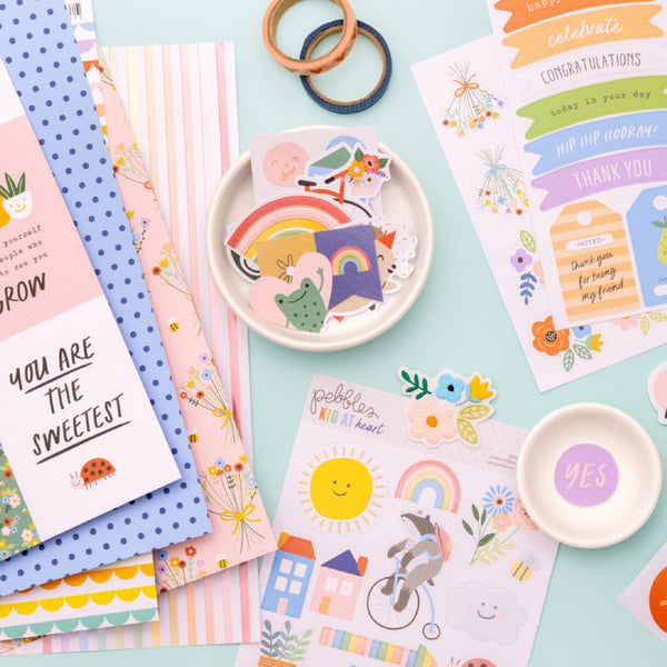 kit de collection de scrapbooking d'artisanat américain