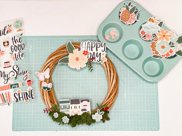 tutoriel de scrapbooking