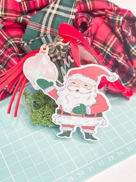 tutorial bolas de navidad scrapbooking