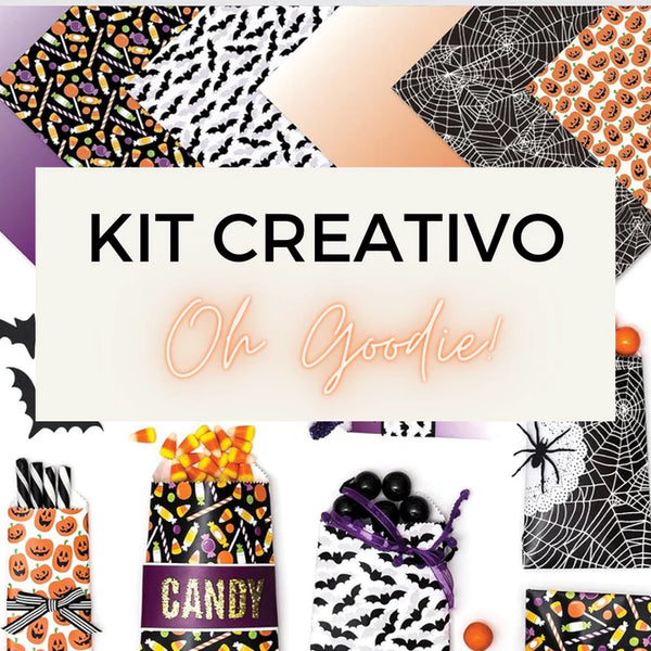 kit crativo halloween scrapbooking