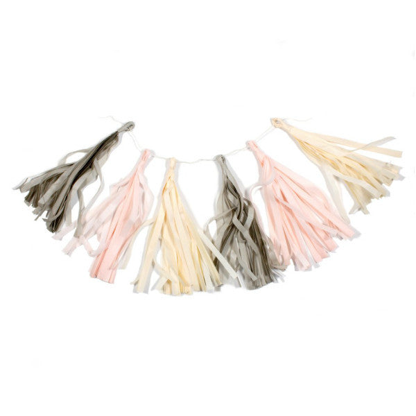 paper love tassel banner