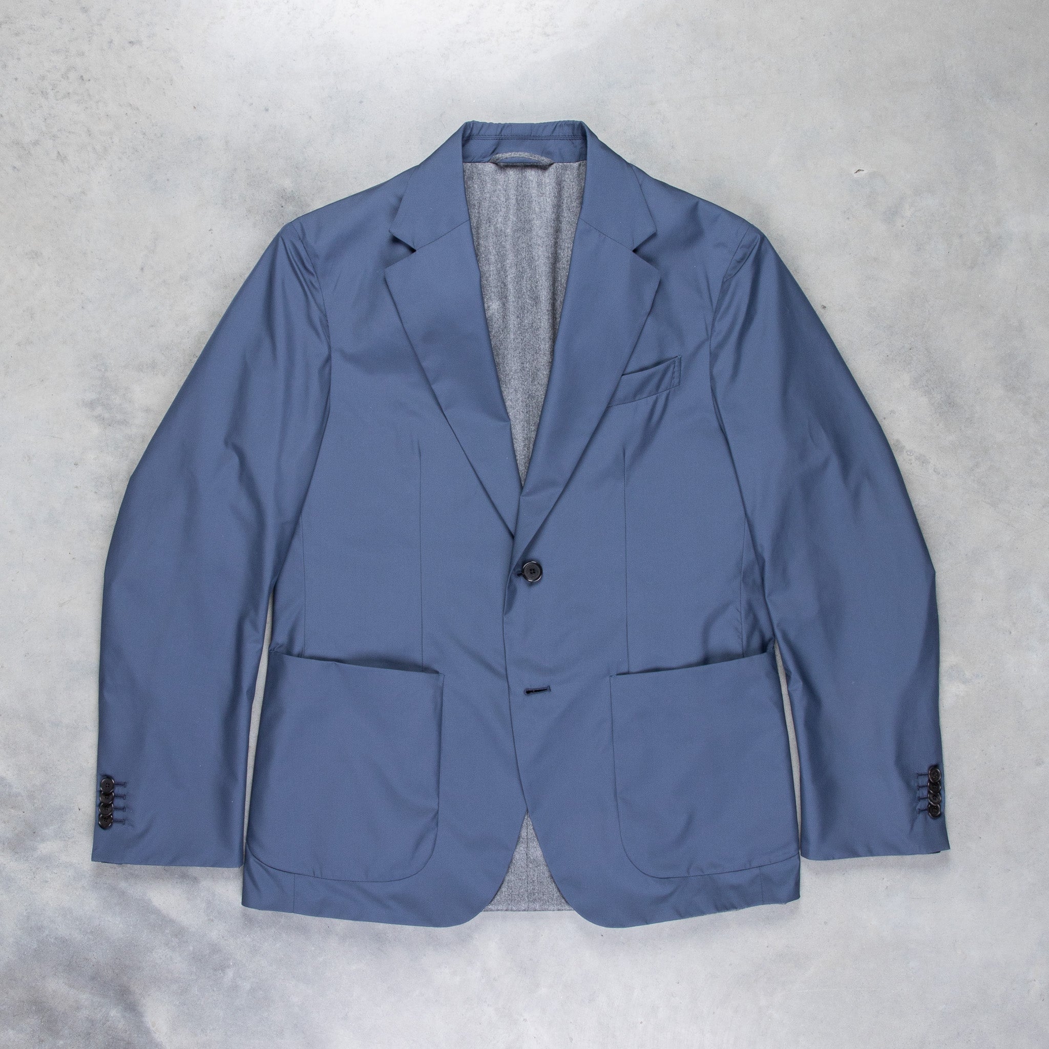 Caruso Traviata Jacket Nylon Navy Acciaio