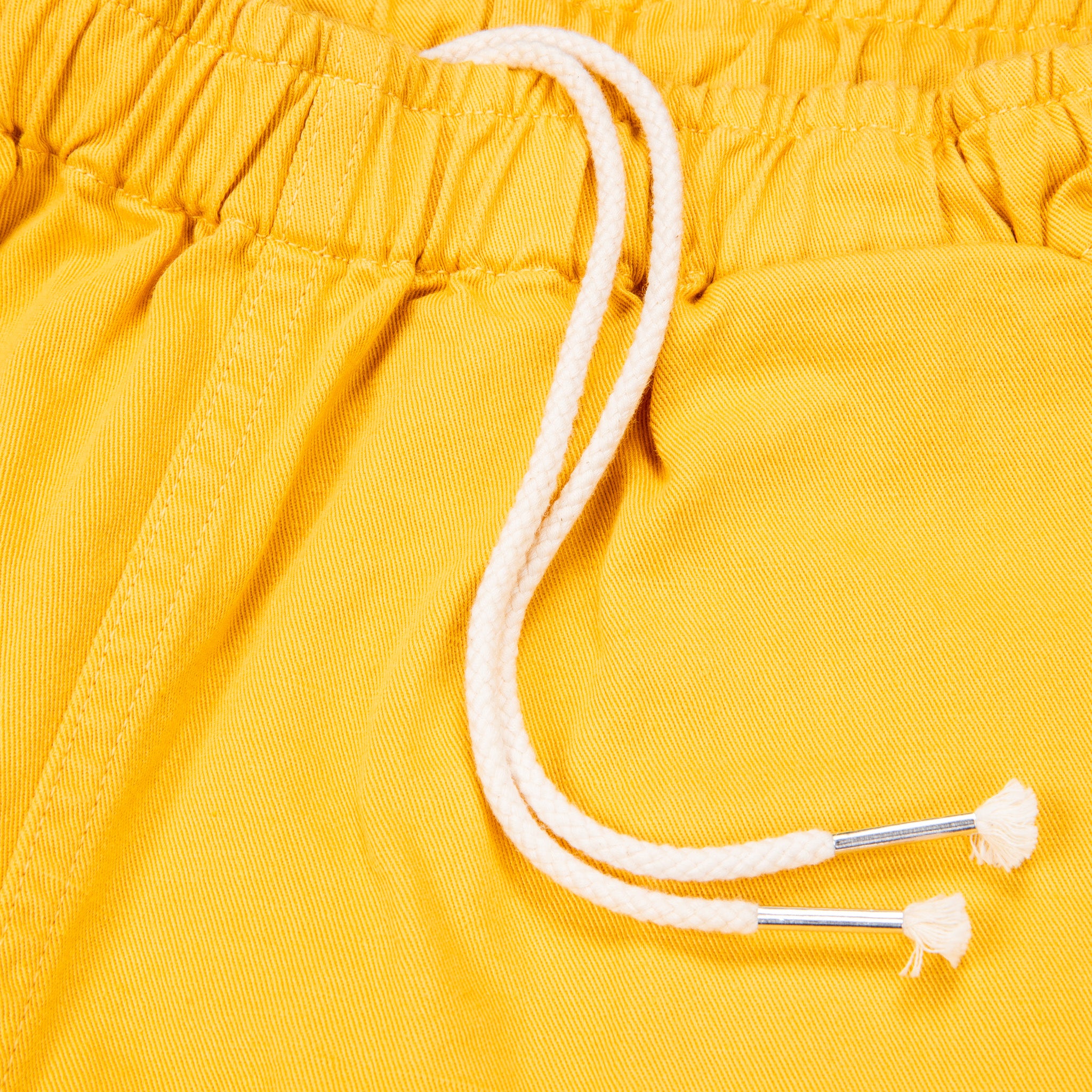 The real McCoy's Cotton Drill Shorts Yellow