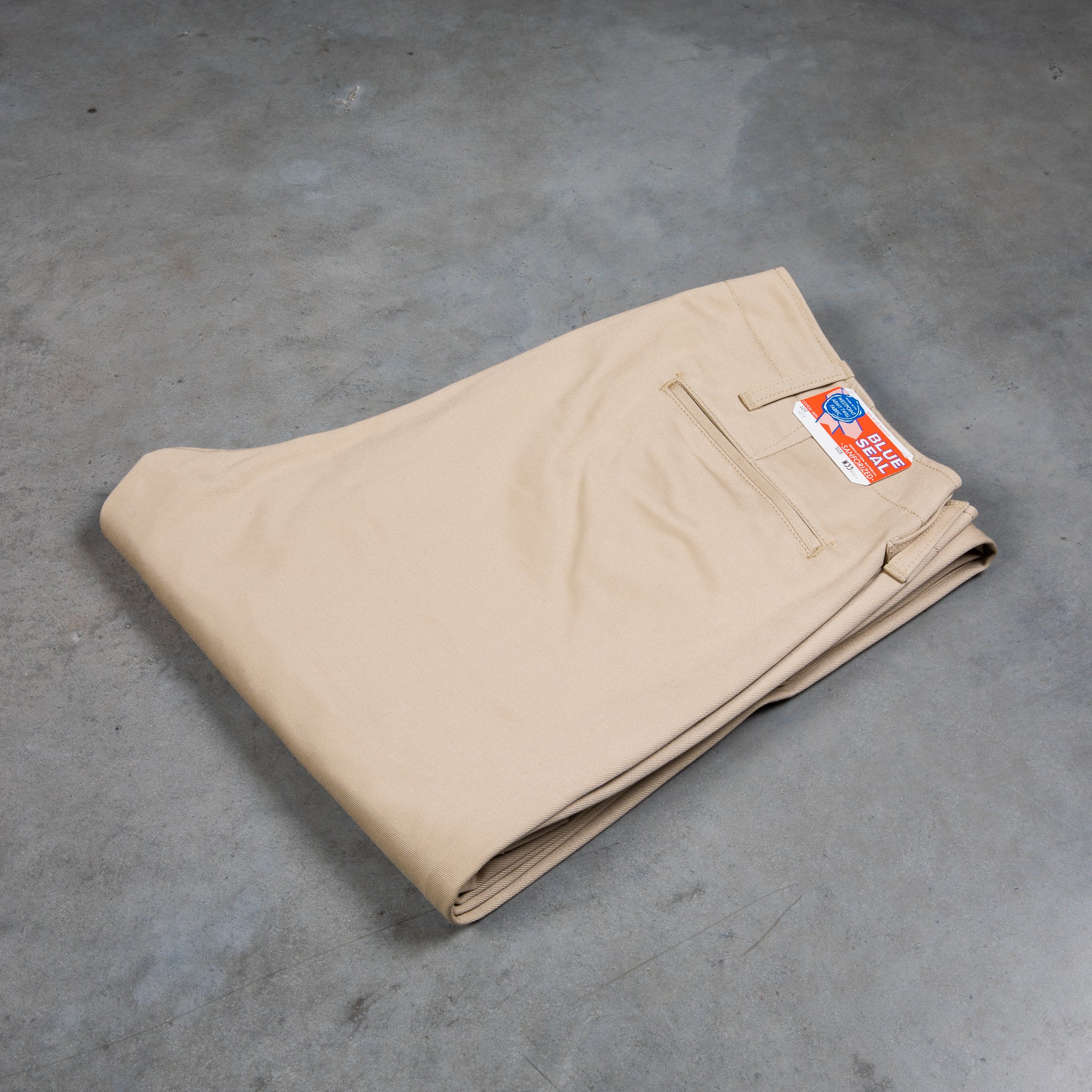 The Real McCoy's Blue Seal Chino Beige