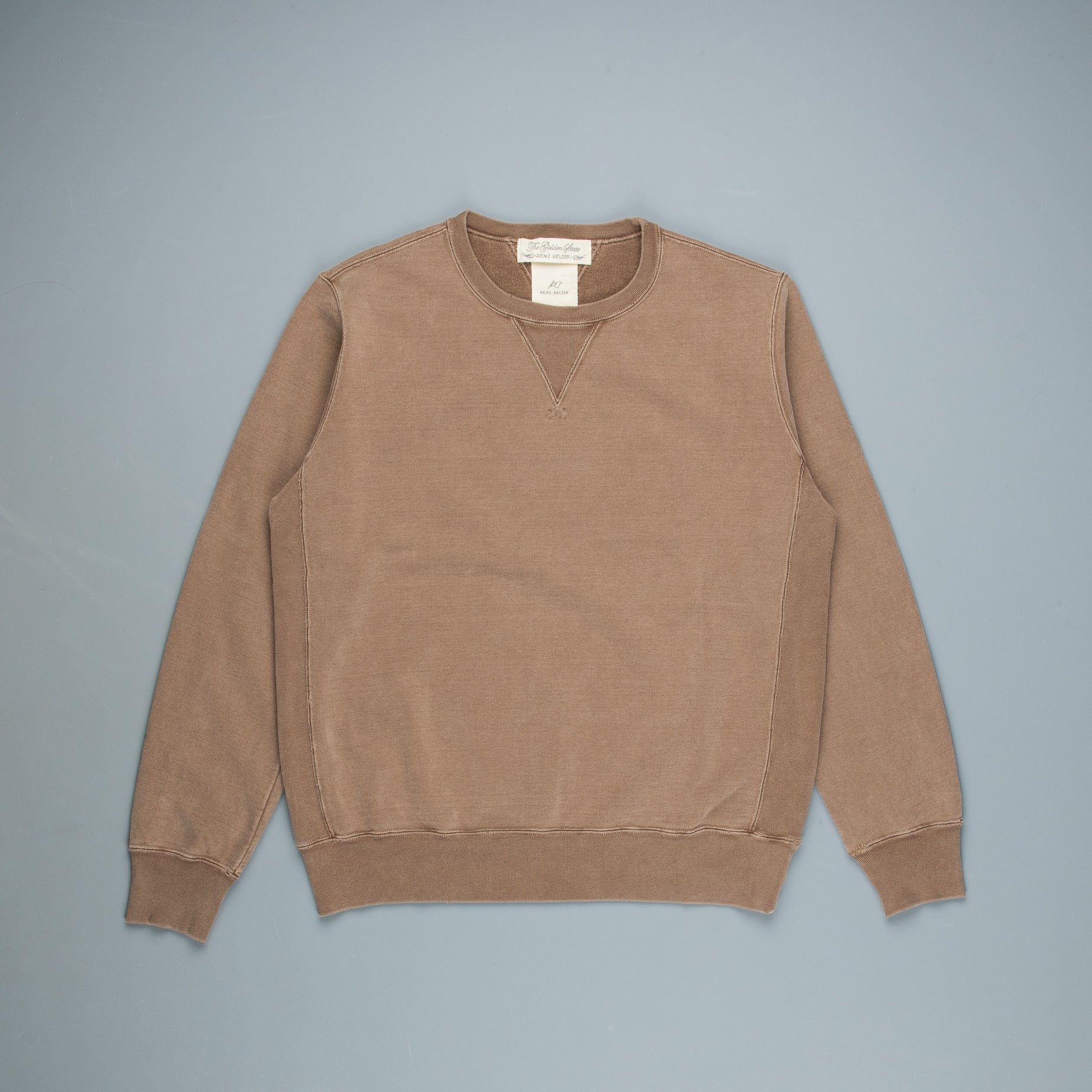 Remi Relief Special Finish Fleece Sweater Brown