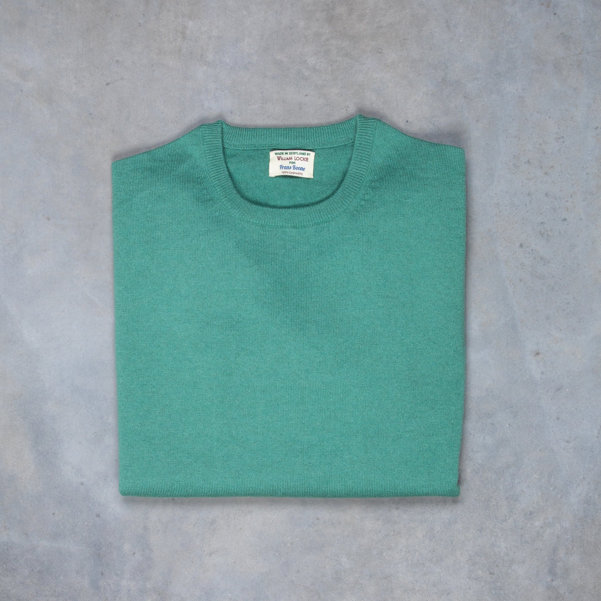 William Lockie Oxton cashmere Crew neck Beryl