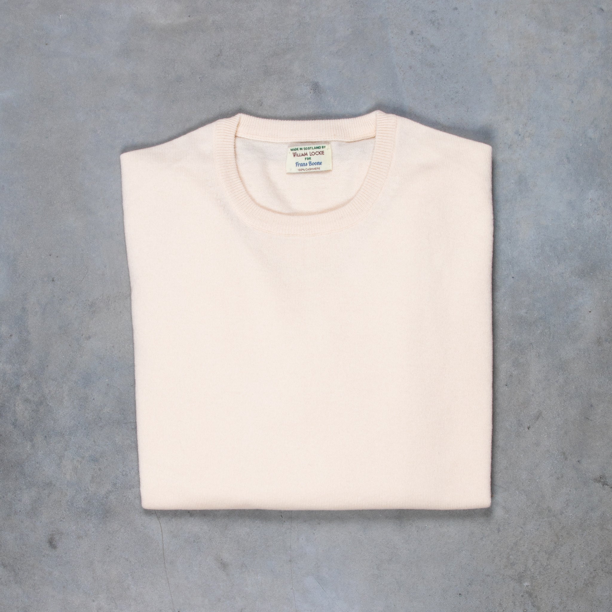 William Lockie Oxton cashmere Crew neck Chantilly