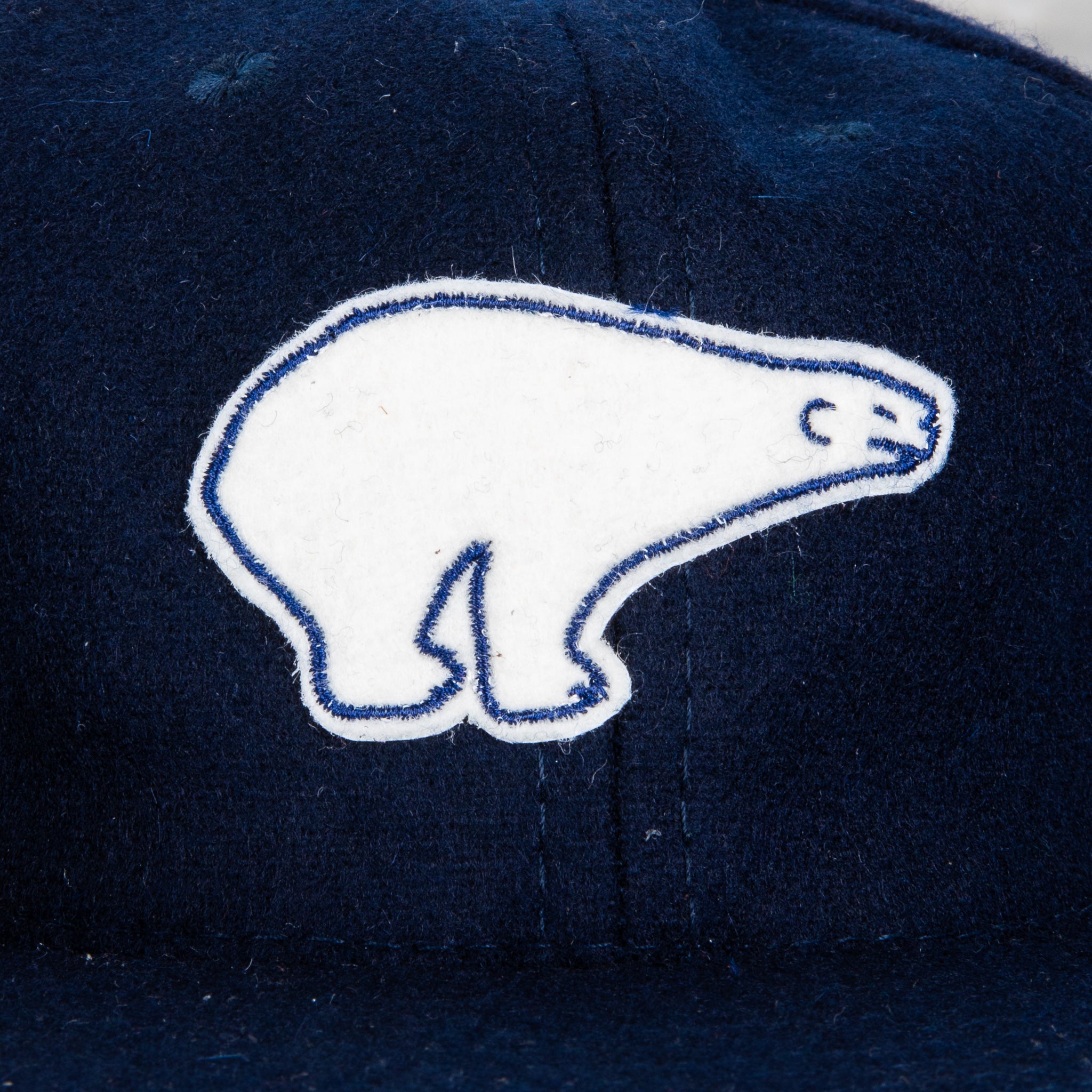 Ebbets Buffalo Cervezeria Polar 1950 Vintage inspired Ballcap Navy