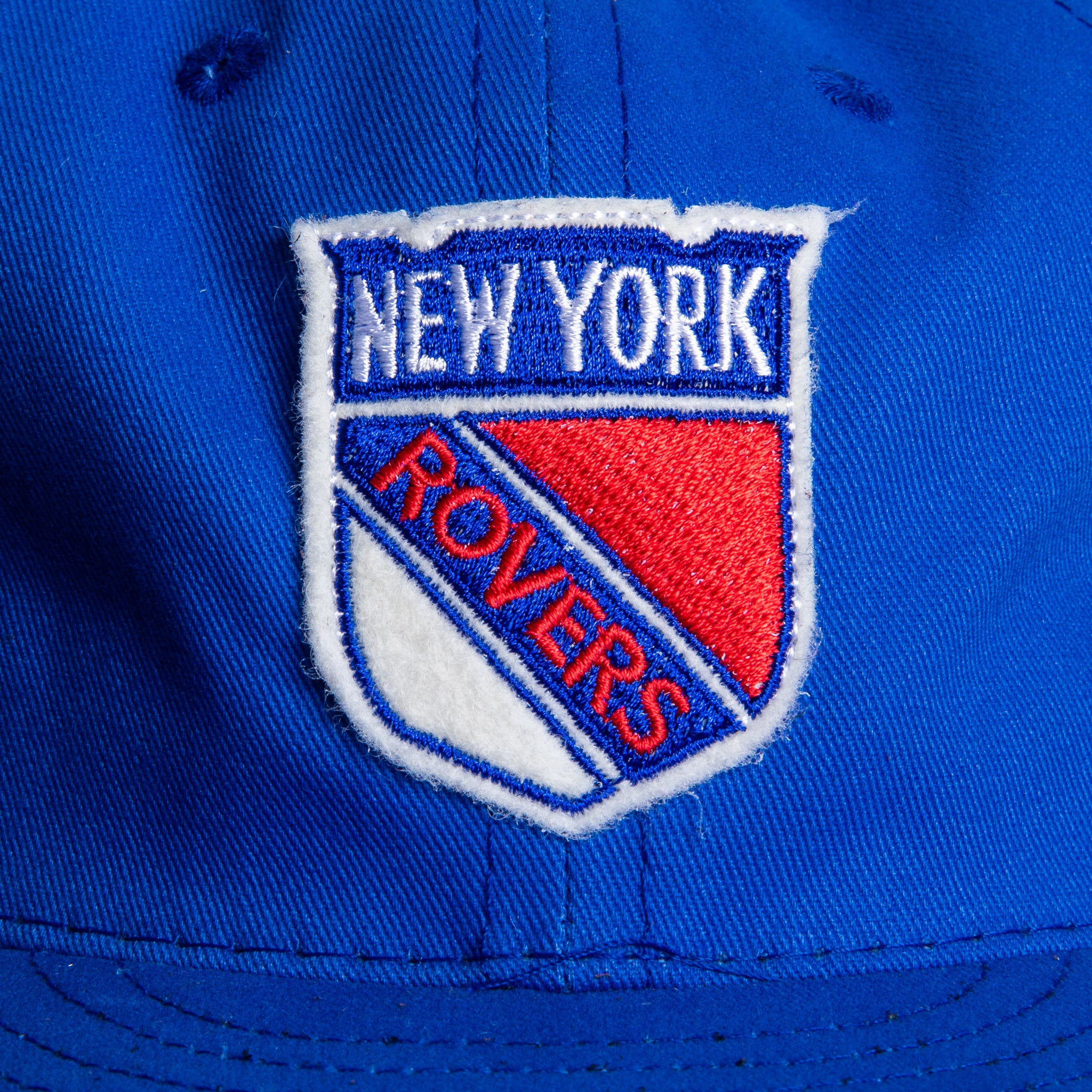 Ebbets Buffalo New York Rovers Vintage Ballcap Royal Blue