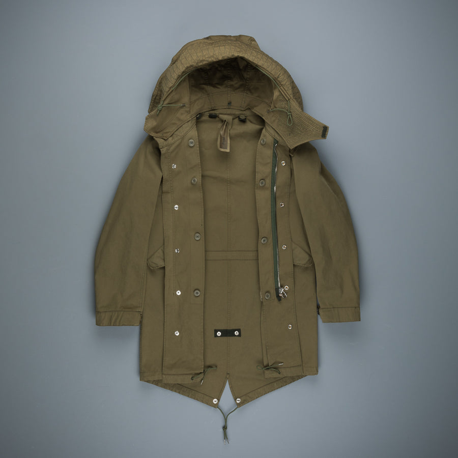 Ten C Parka Oliva Scuro – Frans Boone Store