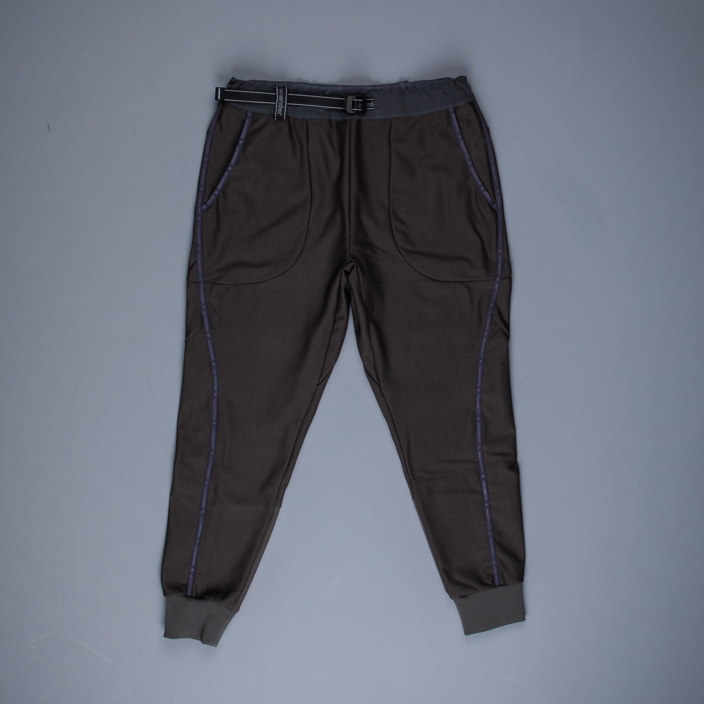 And Wander light fleece pants charcoal