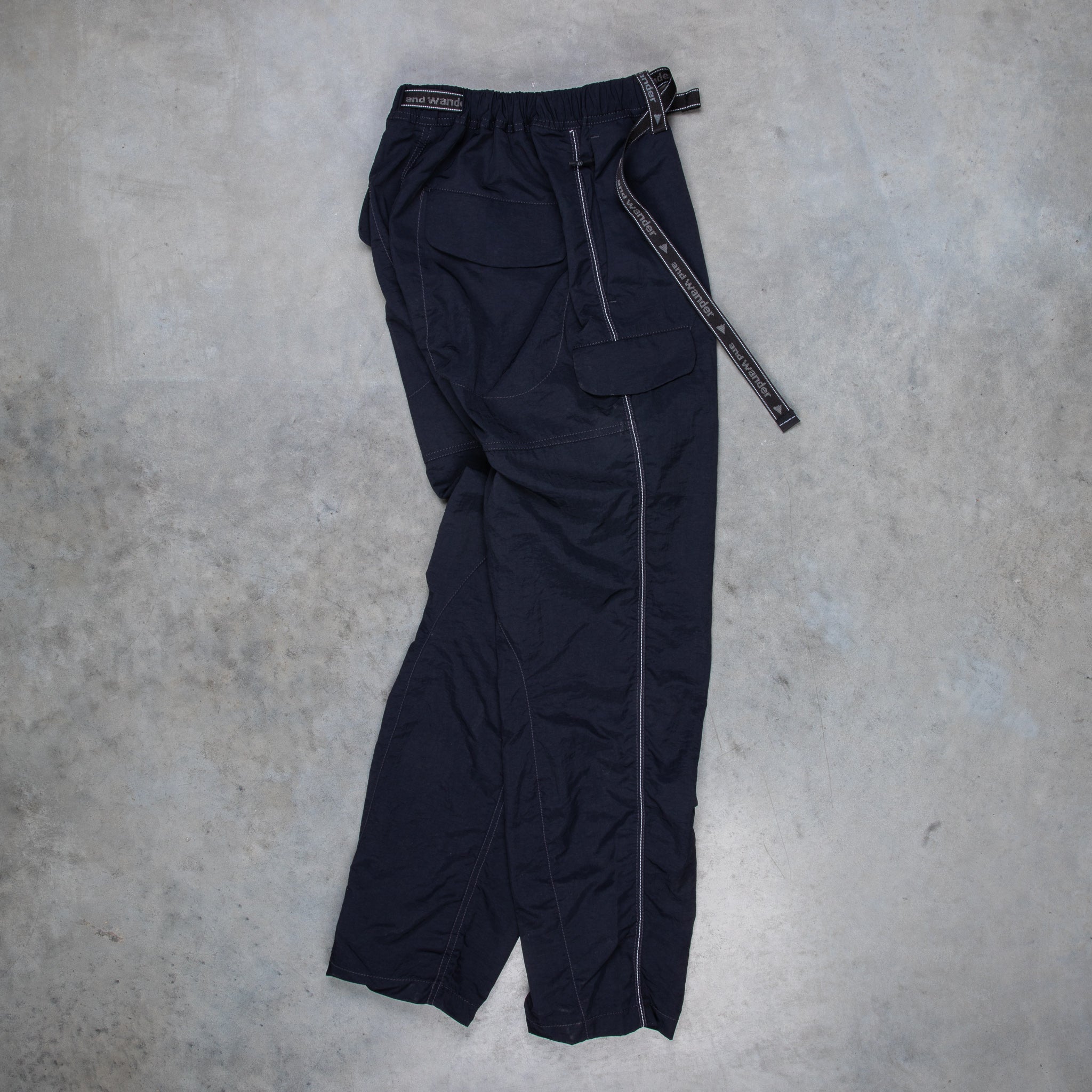 And Wander Ny Taffeta Hiker Pants Black