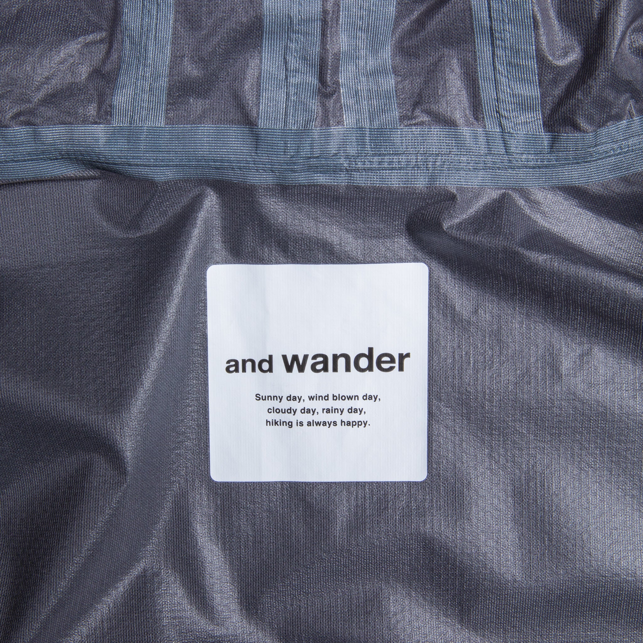 And Wander 3L UL Rain Jacket Black