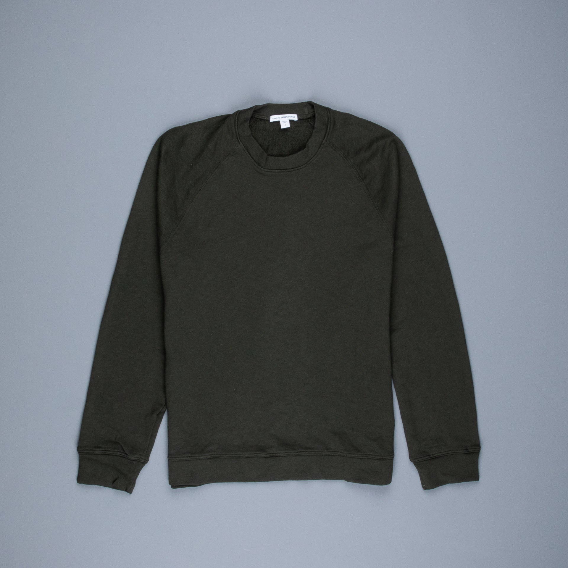 James Perse Raglan Crew Sweatshirt Darthmouth