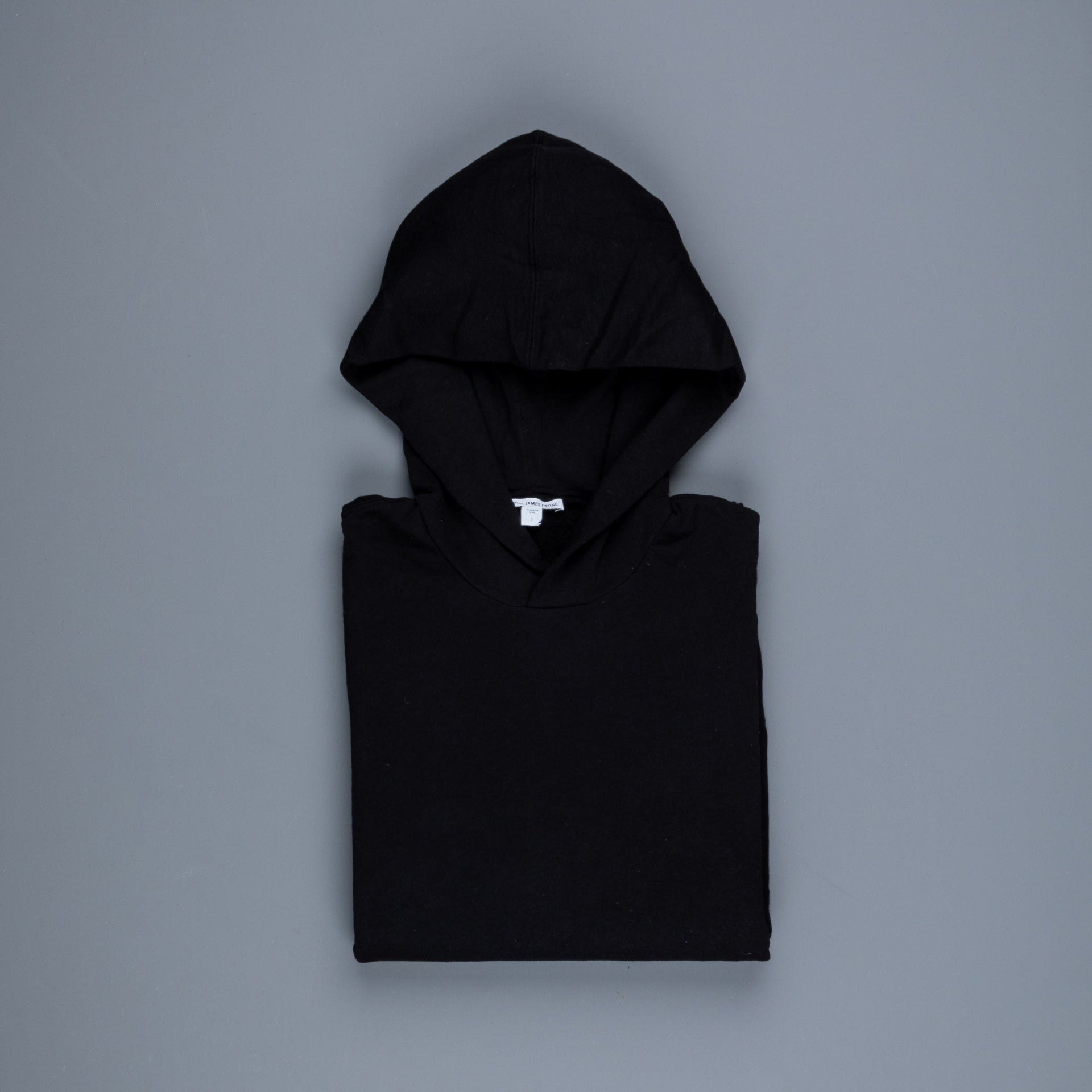 James Perse French Terry Hoodie Black