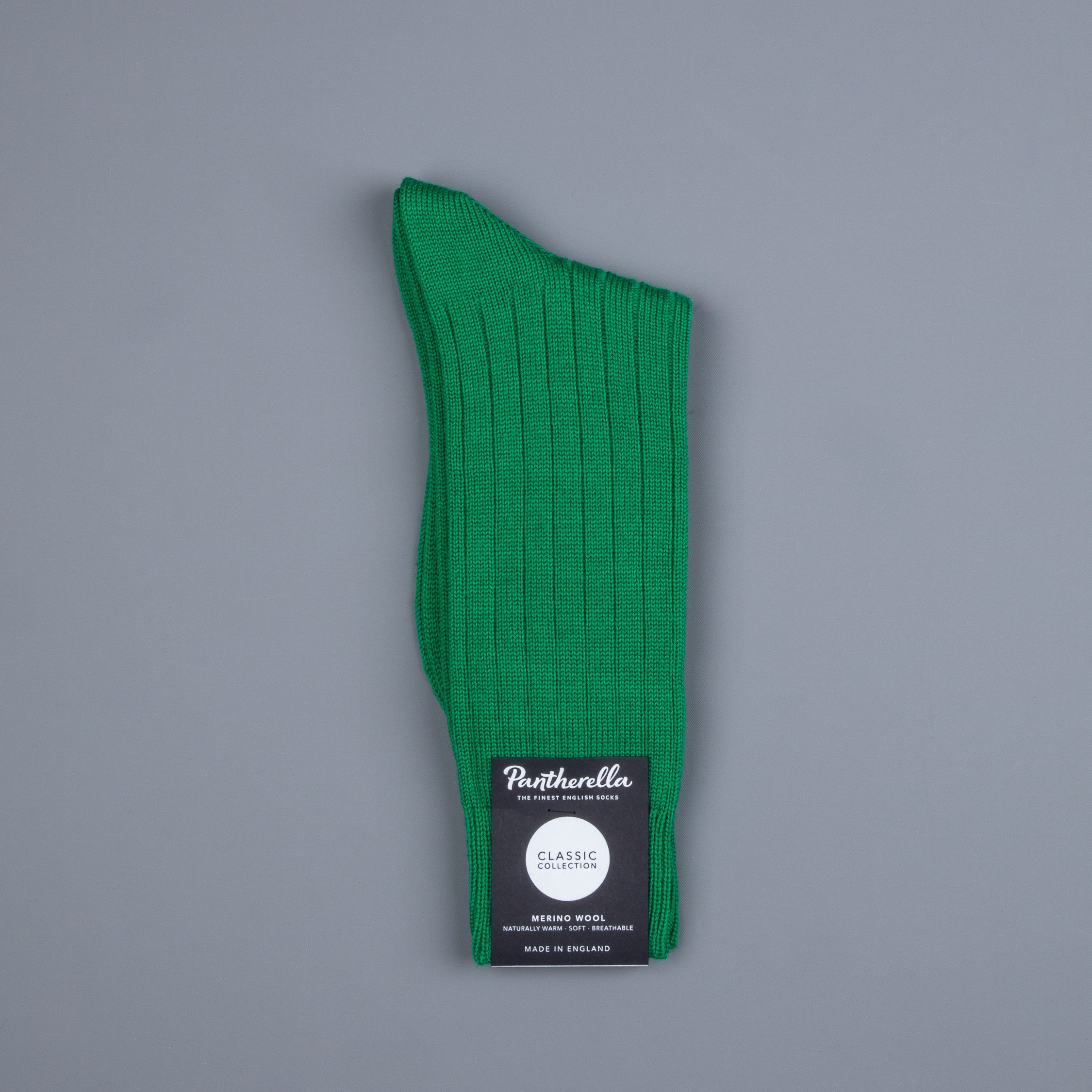 Frans Boone x Pantherella Packington Merino wool socks Emerald