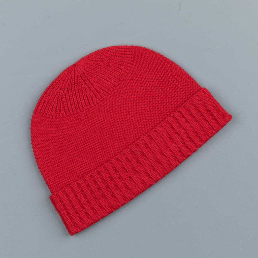 RRL Cashmere Watch Cap Red