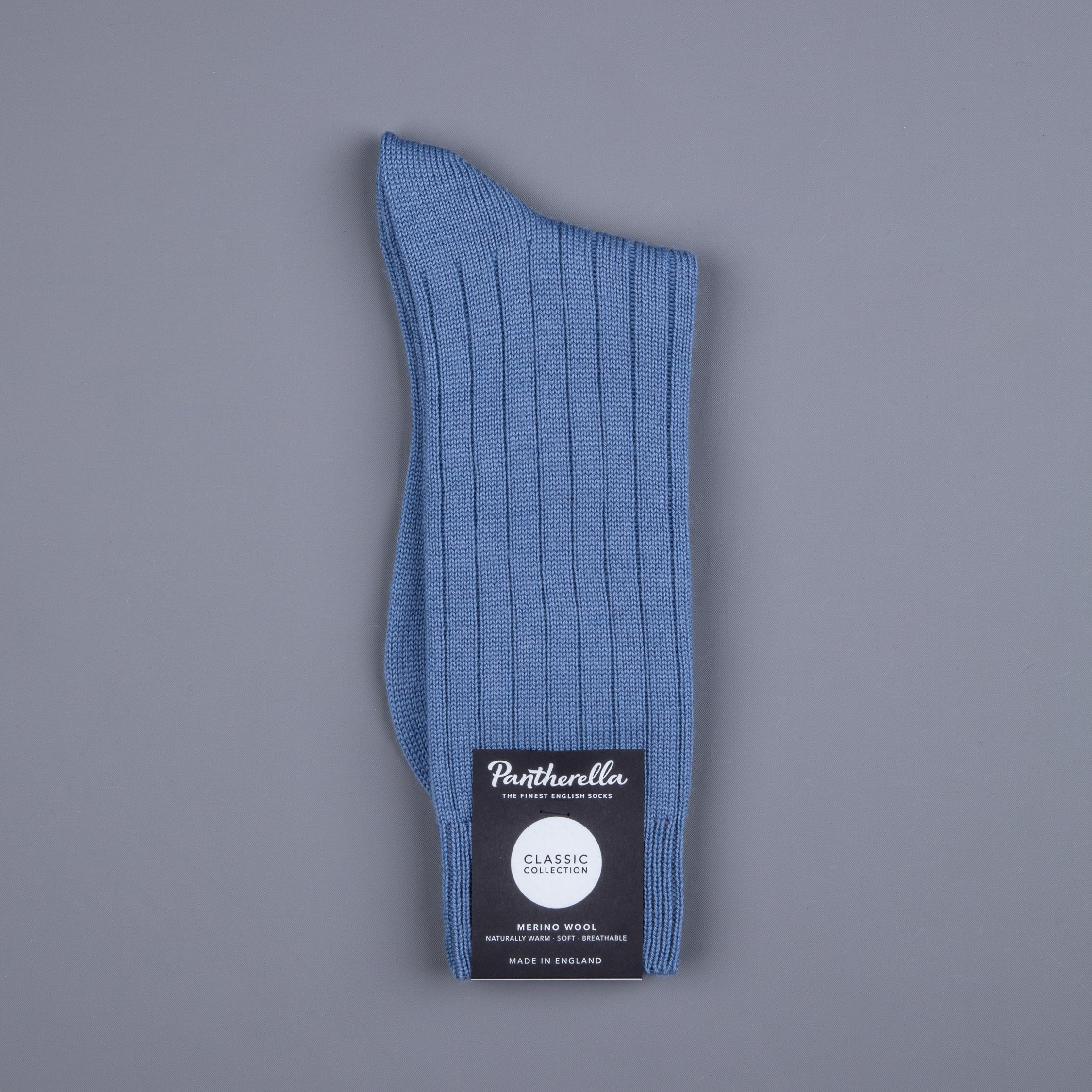 Frans Boone x Pantherella Packington Merino Wool Socks Smoke