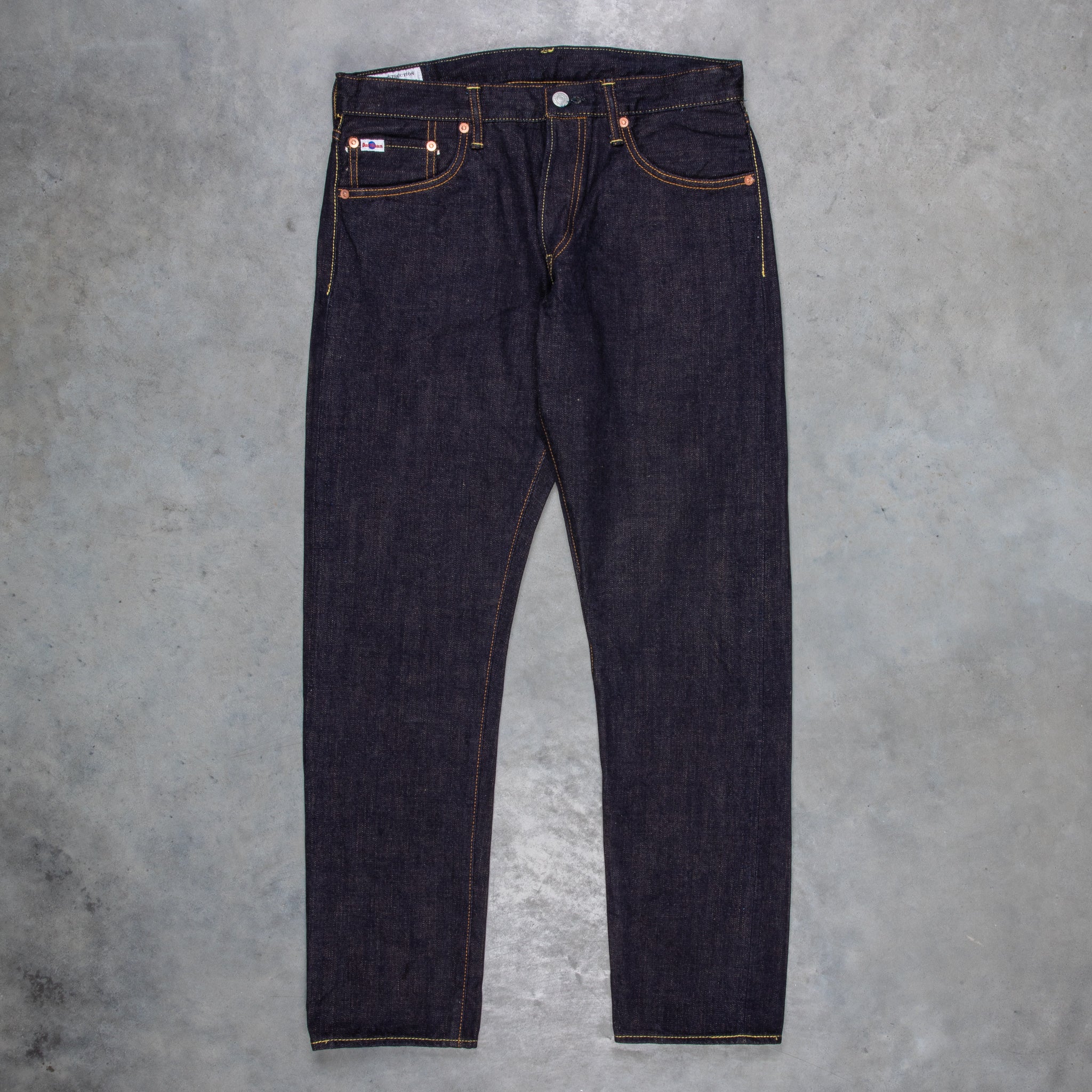 Studio D'Artisan SD 908-G3 Relax Tapered Fit jeans one wash