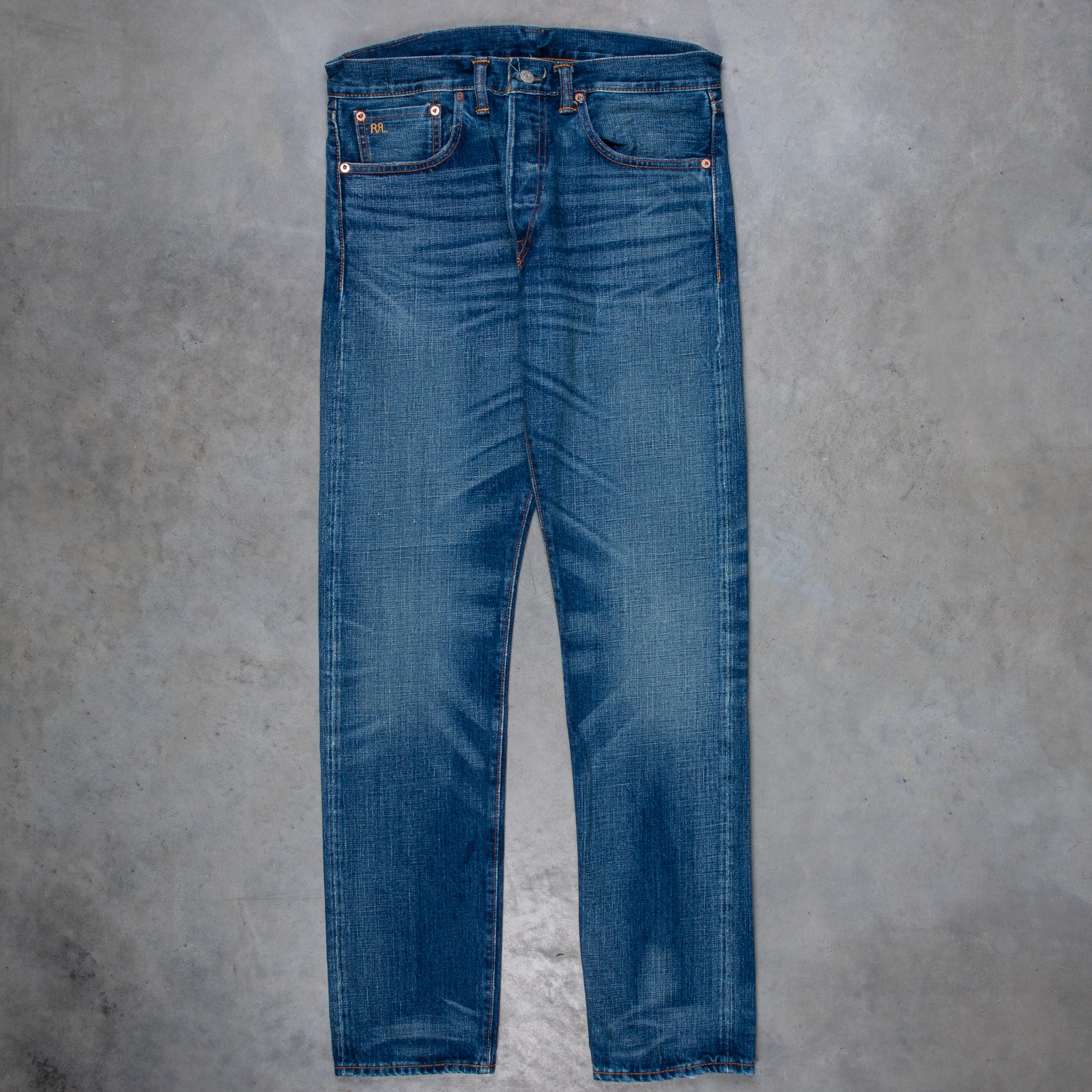 RRL East-West Denim Slim Fit Hillsview Wash