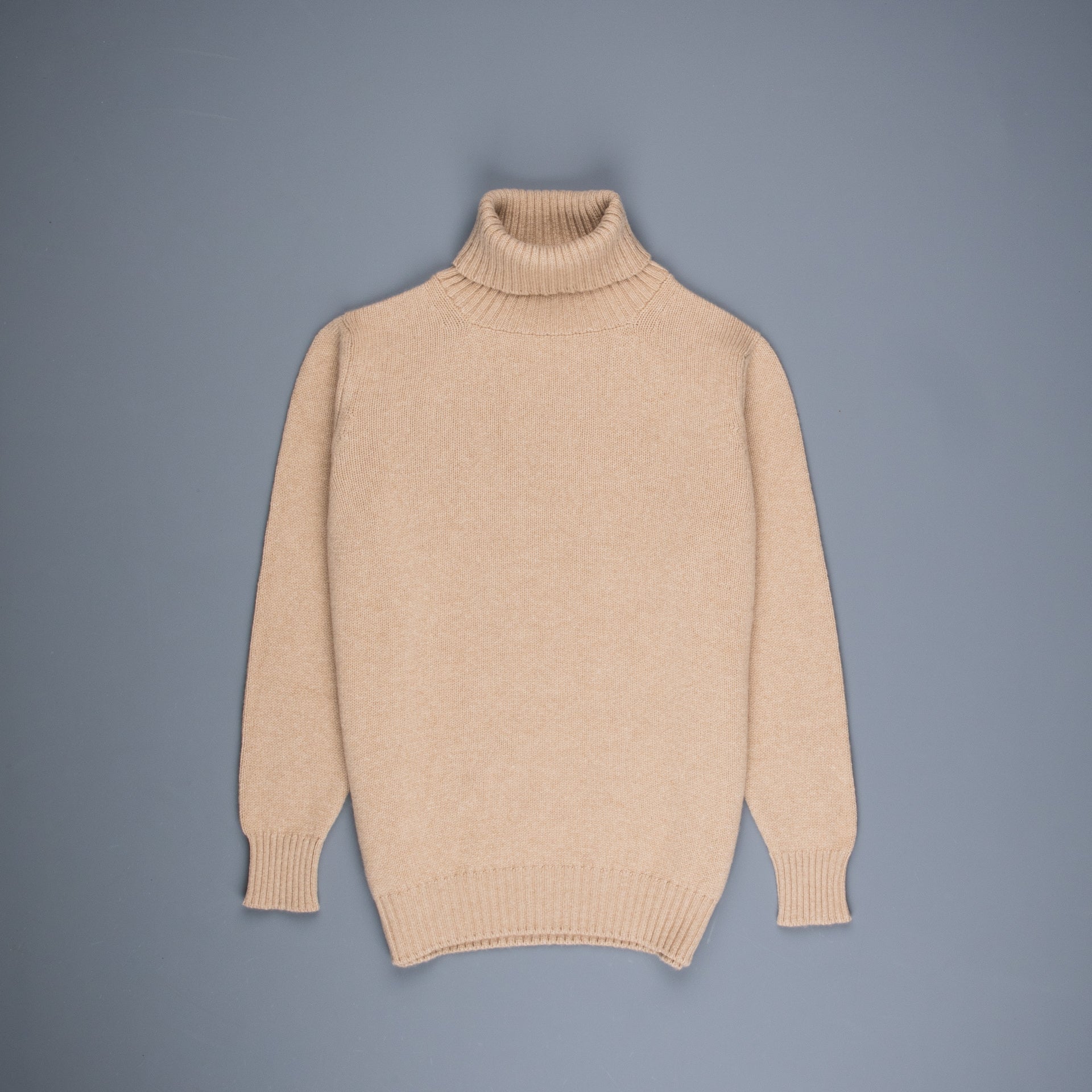 William Lockie x Frans Boone Tip Super Geelong Roll Neck Sandstorm